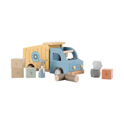 Little Dutch camion poubelle Little Dutch avec Pegdolls