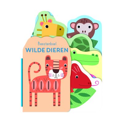 Lantaarn Beestenboel Kartonboek - Wilde Dieren