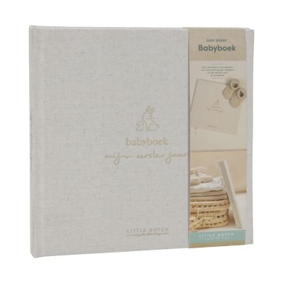 Little Dutch Babyboek 'Mijn eerste jaar' Baby Bunny FSC Little Dutch Babyboek 'Mijn eerste jaar' Baby Bunny FSC