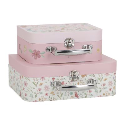 Little Dutch Kofferset Fairy Garden pink