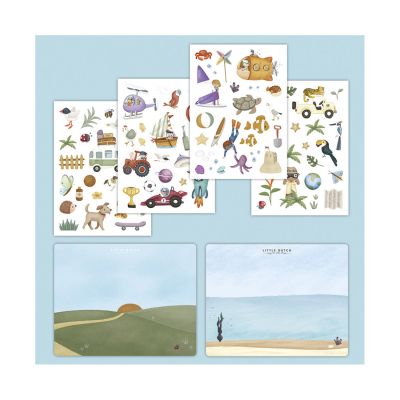 Little Dutch Raamstickers Jim & Friends Little Dutch Raamstickers Jim & Friends