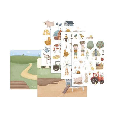 Little Dutch Raamstickers - Little Farm