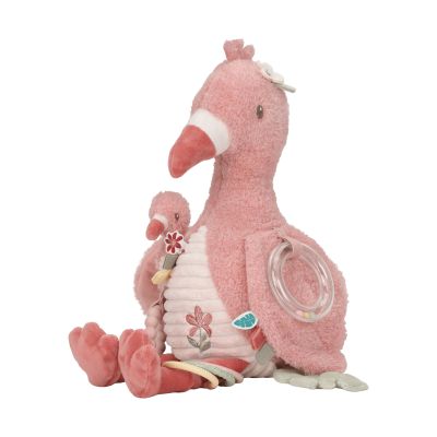 Little Dutch Safari Friends Activity Cuddle Flamingo (Flamant rose)