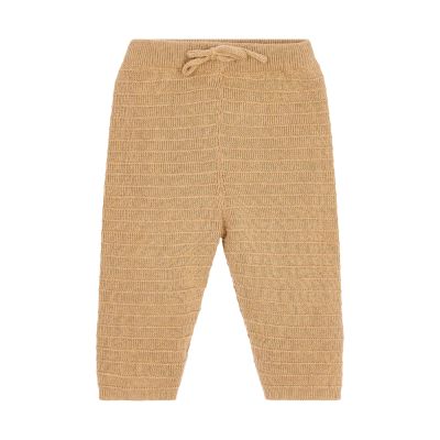 Little Dutch Safari Friends Gebreid Broekje - Maat 50 - Soft Tan 