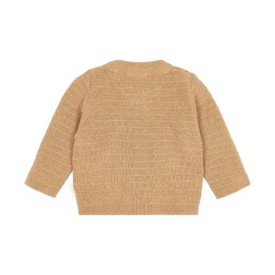 Little Dutch Safari Friends Gebreid Vestje Overslag - Maat 50 - Soft Tan Little Dutch Safari Friends Gebreid Vestje Overslag - Maat 50 - Soft Tan