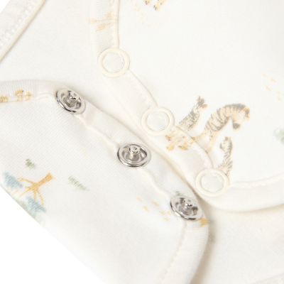 Little Dutch Safari Friends Romper - Maat 50 - Creme 
