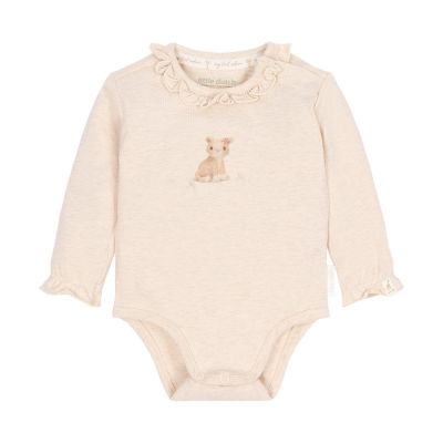Little Dutch Safari Friends Romper Overslag - Maat 44 - Vanilla Melee Little Dutch Safari Friends Romper Overslag - Maat 44 - Vanilla Melee