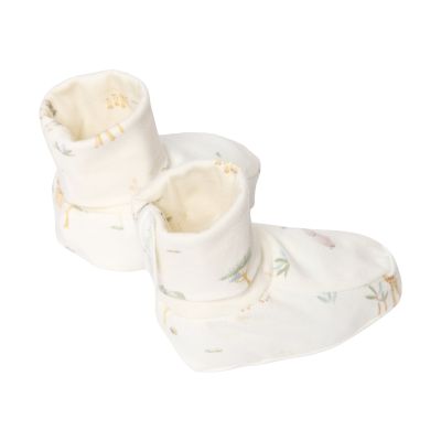 Little Dutch Safari Friends Slofjes - Maat 44/56 - Creme Little Dutch Safari Friends Slofjes - Maat 44/56 - Creme