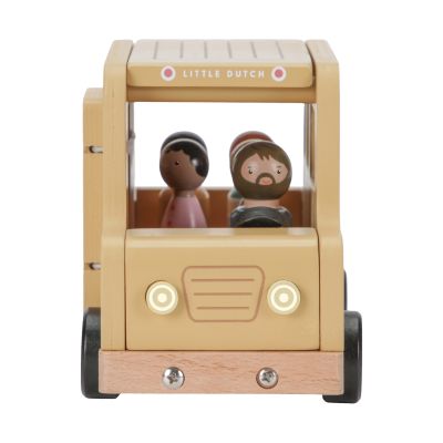 Little Dutch Schoolbus met poppetjes FSC