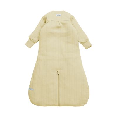 Lodger Hopper Slaapzak Met Mouwen - Solid - Maat 68/80 - Cream