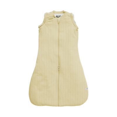 Lodger Hopper Slaapzak Met Mouwen - Solid - Maat 68/80 - Cream