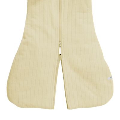 Lodger Hopper Slaapzak Met Mouwen - Solid - Maat 68/80 - Cream