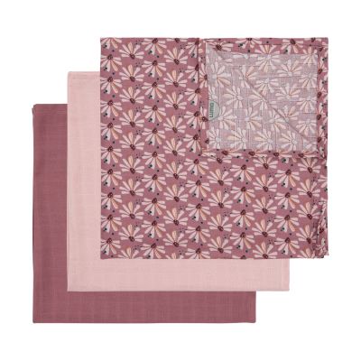 Luma Multidoek Hydrofiel Flowerfever 70 x 70 cm 3-Pack