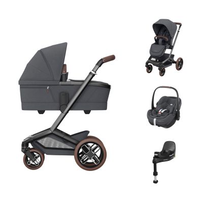Maxi-Cosi Fame 3-in-1 Kinderwagen Met Base - Pebble 360 Pro2 - Twillic Graphite