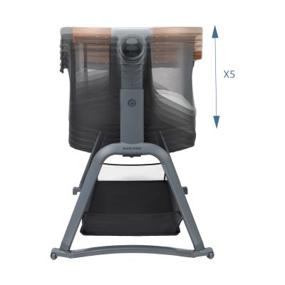 Maxi-Cosi Iora Plus Co-Sleeper - Elegance Graphite Maxi-Cosi Iora Plus Co-Sleeper - Elegance Graphite