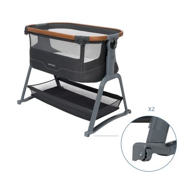 Maxi-Cosi Iora Plus Co-Sleeper - Elegance Graphite Maxi-Cosi Iora Plus Co-Sleeper - Elegance Graphite