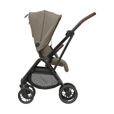 Maxi-Cosi Buggy Leona² - Twillic Truffle (Black Frame + Brown Leather) Maxi-Cosi Buggy Leona² - Twillic Truffle (Black Frame + Brown Leather)