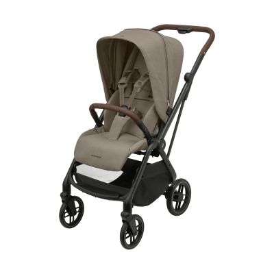 Maxi-Cosi Buggy Leona² - Twillic Truffle (Black Frame + Brown Leather) Maxi-Cosi Buggy Leona² - Twillic Truffle (Black Frame + Brown Leather)