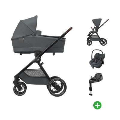Maxi-Cosi Oxford+ 3-in-1 Kinderwagen Met Base - Pebble Slide Pro