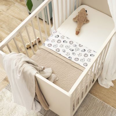 Meyco Wiegdeken Waffle Cotton Sand 75 x 100 cm Meyco Wiegdeken Waffle Cotton Sand 75 x 100 cm
