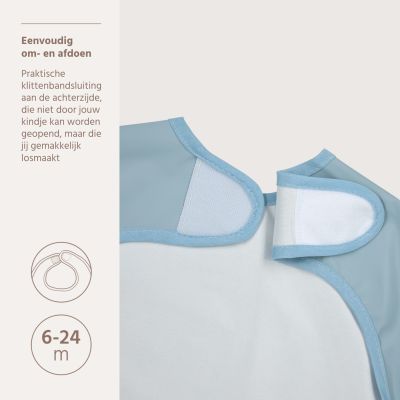 Meyco Mouwslab - 6 - 18 Maanden - Jeans Blue
