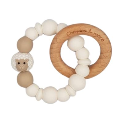 Chewies &amp; More Animal Rammelaar Schaap - Wit 