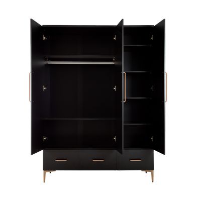 TWF Ledikant 60 x 120 - Commode 3 Laden - Hanglegkast XL 3 Deuren 2 Lade Modena Metaal TWF Ledikant 60 x 120 - Commode 3 Laden - Hanglegkast XL 3 Deuren 2 Lade Modena Metaal