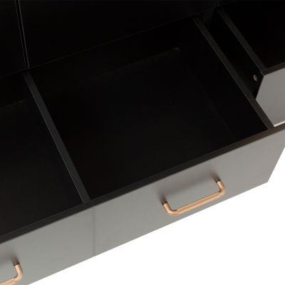TWF Hanglegkast XL 3 Deuren 2 Lade Modena Metaal