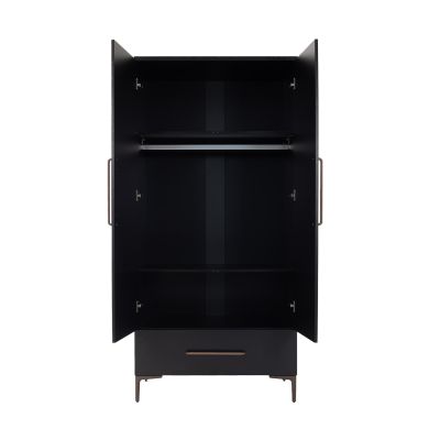 TWF Meegroeibed - Commode 3 Laden - Hanglegkast 2 Deuren 1 Lade Modena Metaal