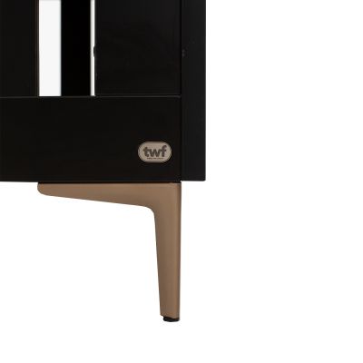 TWF Meegroeibed - Commode XL 3 Laden 1 Deur - Hanglegkast 2 Deuren 1 Lade Modena Metaal