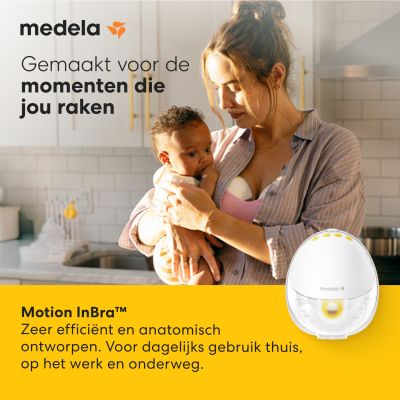 Medela Motion InBra™ Borstkolf Enkelzijdig Elektrisch Medela Motion InBra™ Borstkolf Enkelzijdig Elektrisch