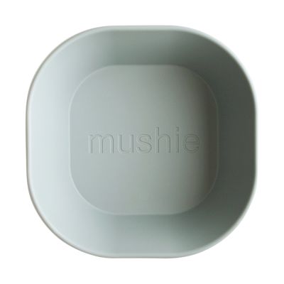 Mushie Square Kom - 2 Stuks - Sage
