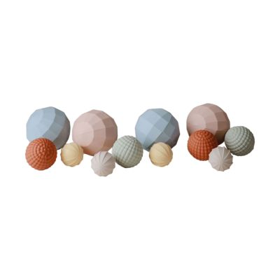 Mushie Nesting Spheres Sensory Toy Powder Blue Mushie Nesting Spheres Sensory Toy Powder Blue