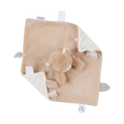 Noukie's F&O Knuffeldoekje Fluffy - 27 cm