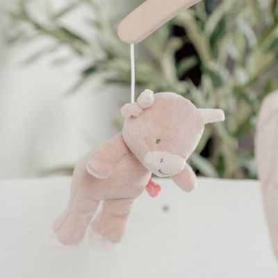 Noukie's F&O Muziekmobiel Met Houten Arm Lily & Fluffy