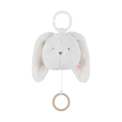 Câlin musical B&amp;M de Noukie - 20 cm - Neige