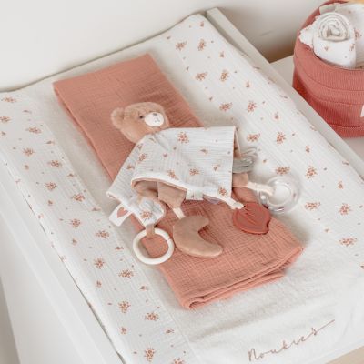Noukie's Activiteitenknuffel - Lily - Vintage Flowers