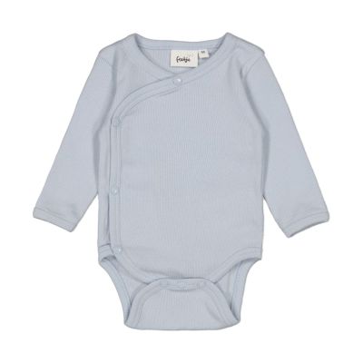 Feetje The Magic Is In You Wikkelromper Rib - Blauw