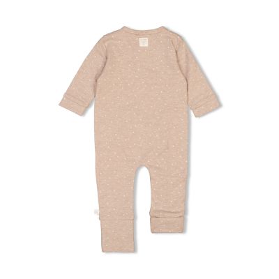 Feetje parkpak Met Voet Print The Magic Is In You Taupe Melange 44