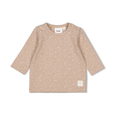 Feetje The Magic is in You Longsleeve Shirt – Taupe Melange