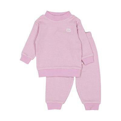 Feetje Wafelpyjama - Maat 56 - Lila 