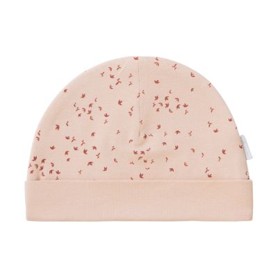 Noppies Muts Omkeerbaar Navar Print Rose Smoke 0-3 maanden