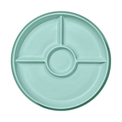 OXO Tot Bord Met 3 Vakjes Stick & Stay Opal