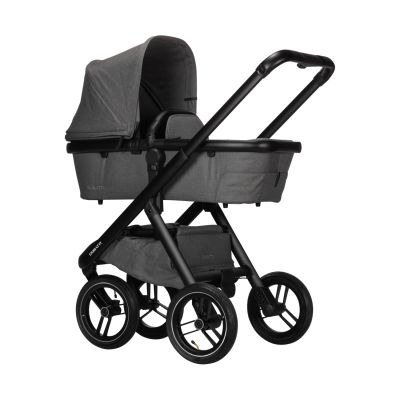 Dubatti One E5 2-in-1 Kinderwagen Black - Grey Dubatti One E5 2-in-1 Kinderwagen Black - Grey