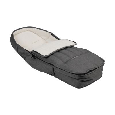 Dubatti One E5 2-in-1 Kinderwagen Black/Dark Brown - Grey