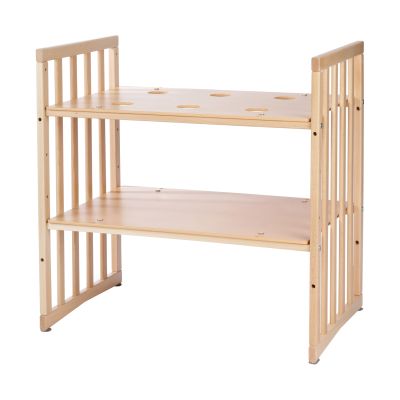 Waldin Oval Combibed 7‑in‑1 - Natural inclusief matras Waldin Oval Combibed 7‑in‑1 - Natural inclusief matras