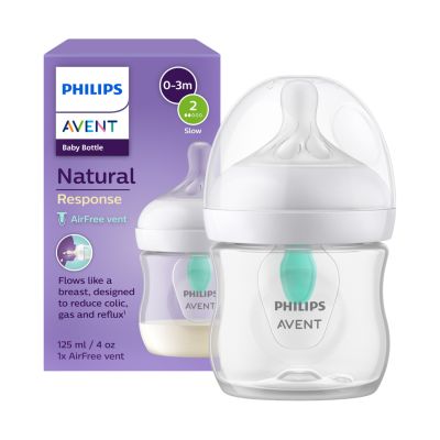 Philips Avent Fles Natural Response AirFree 125ml Philips Avent Fles Natural Response AirFree 125ml