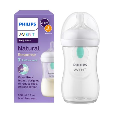 Philips Avent Fles Natural Response AirFree 260ml Philips Avent Fles Natural Response AirFree 260ml