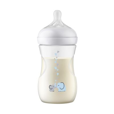 Philips Avent Fles Natural Response AirFree Olifant 260ml Philips Avent Fles Natural Response AirFree Olifant 260ml