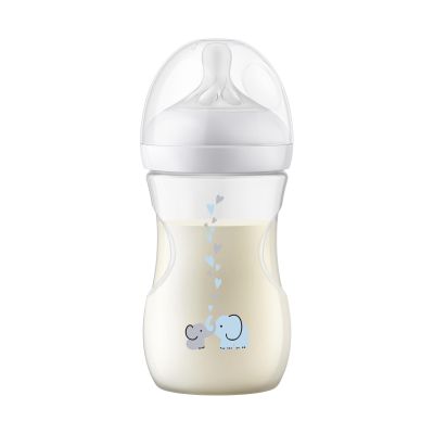 Philips Avent Fles Natural Response AirFree Olifant 260ml Philips Avent Fles Natural Response AirFree Olifant 260ml